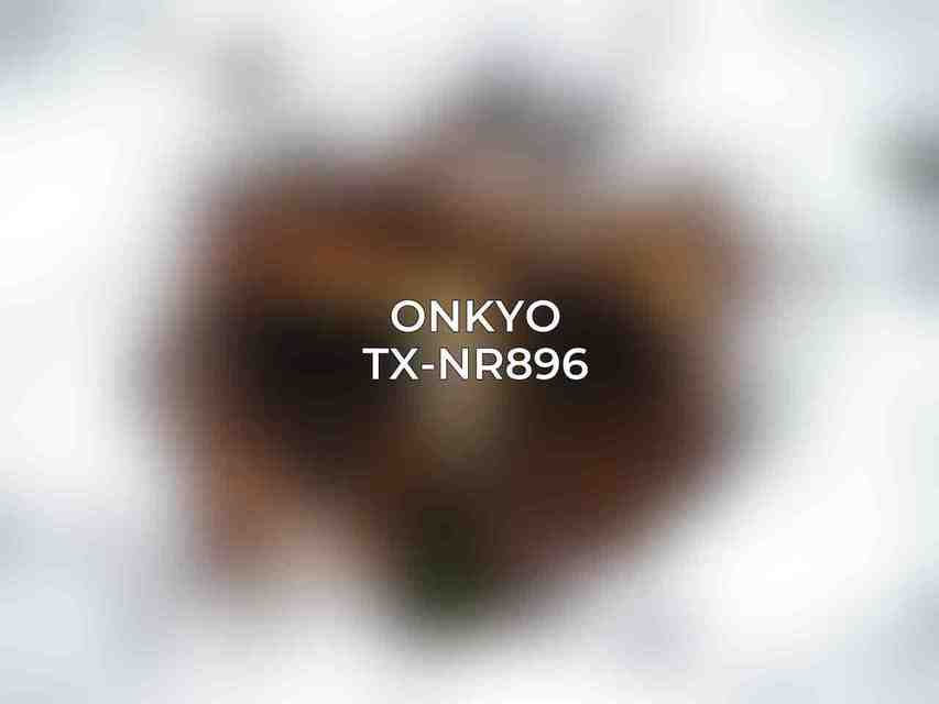 Onkyo TX-NR896