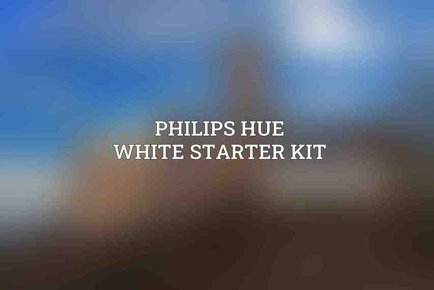 Philips Hue White Starter Kit