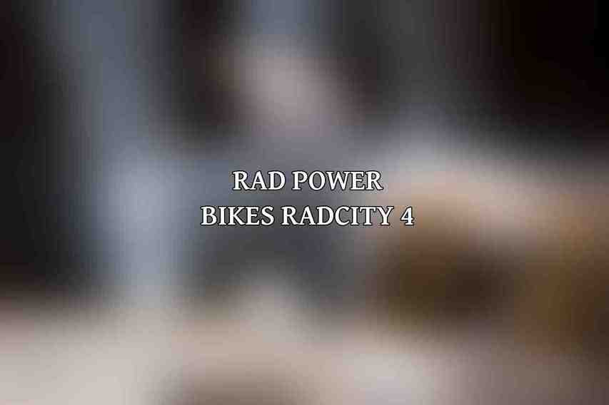 Rad Power Bikes RadCity 4
