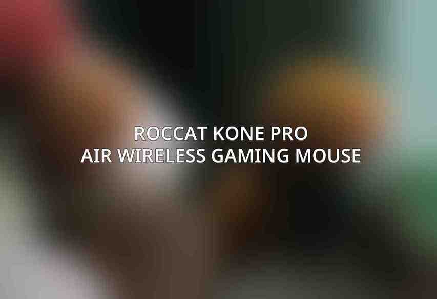 Roccat Kone Pro Air Wireless Gaming Mouse