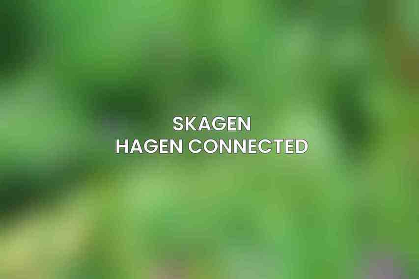 Skagen Hagen Connected
