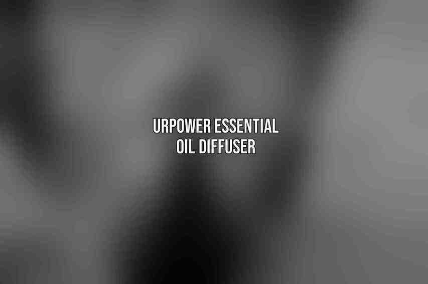 URPOWER Essential Oil Diffuser