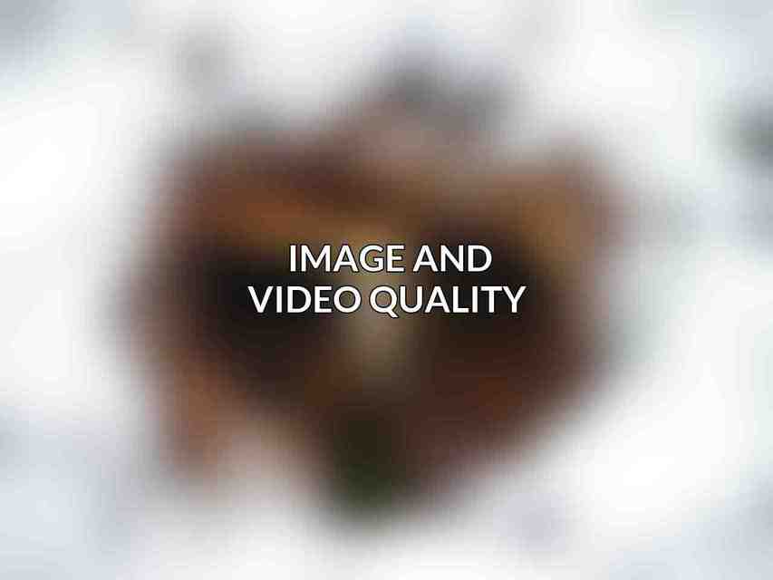 Image and Video Quality 