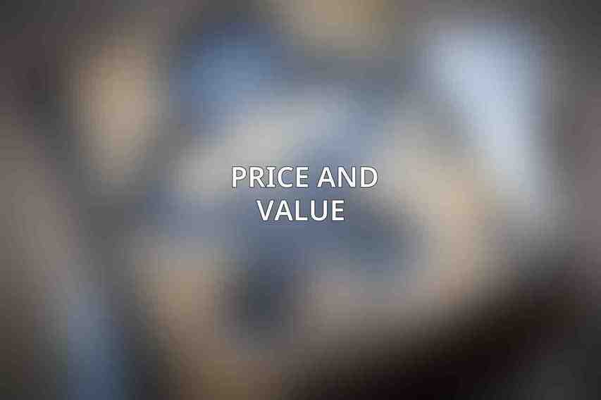 Price and Value 